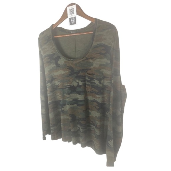 SOCIAL Standard long sleeve camo tee / XXL - Picture 6 of 6